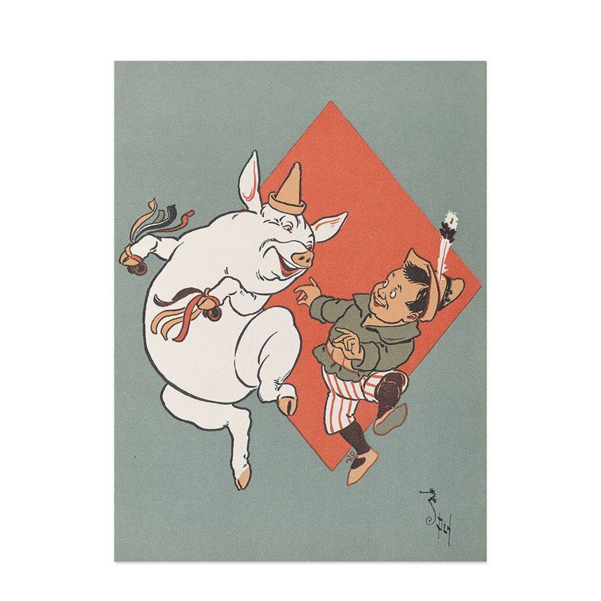 Hattan Art Poster Denslow's Mother Goose Pl 16 / HP-00035 Hattan Art Poster Denslow's Mother Goose Pl 16 / HP-00035