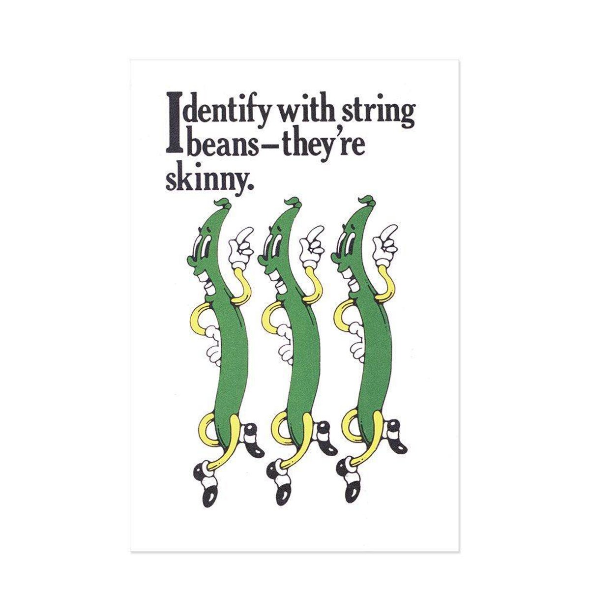 Hattan Art Poster Identify with string beans / HP-00082 Hattan Art Poster Identify with string beans / HP-00082