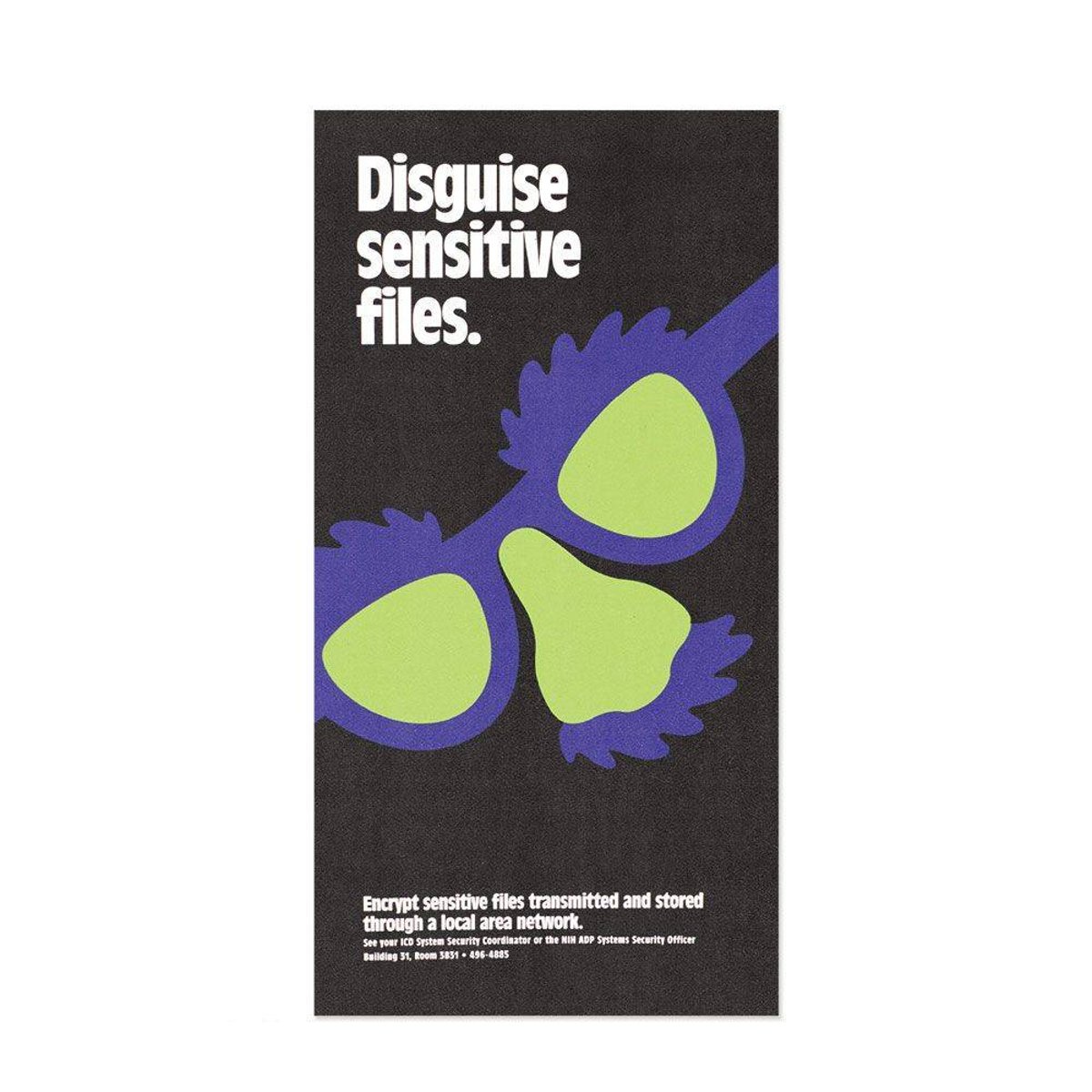 Hattan Art Poster Disguise Sensitive Files / HP-00083 Hattan Art Poster Disguise Sensitive Files / HP-00083