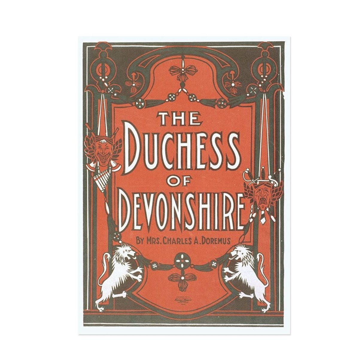 Hattan Art Poster The Duchess of Devonshire / HP-00120 Hattan Art Poster The Duchess of Devonshire / HP-00120