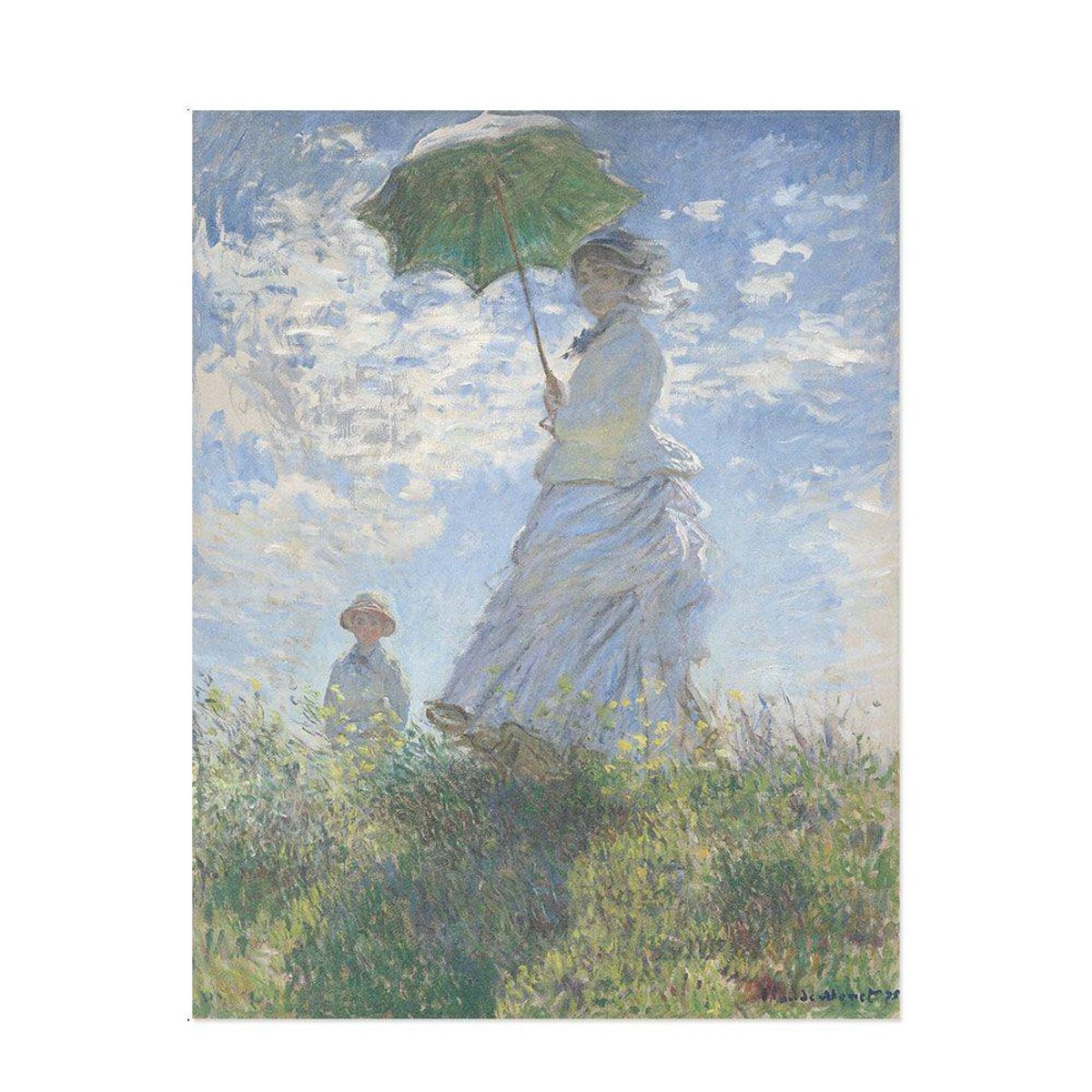 Hattan Art Poster Monet Woman with a Parasol / HP-00134 Hattan Art Poster Monet Woman with a Parasol / HP-00134