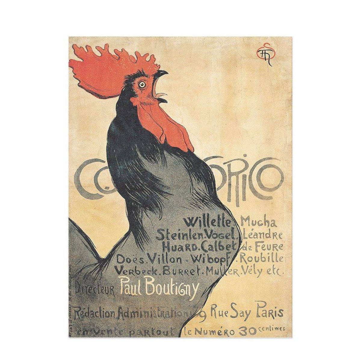 Hattan Art Poster Cocorico / HP-00175 Hattan Art Poster Cocorico / HP-00175