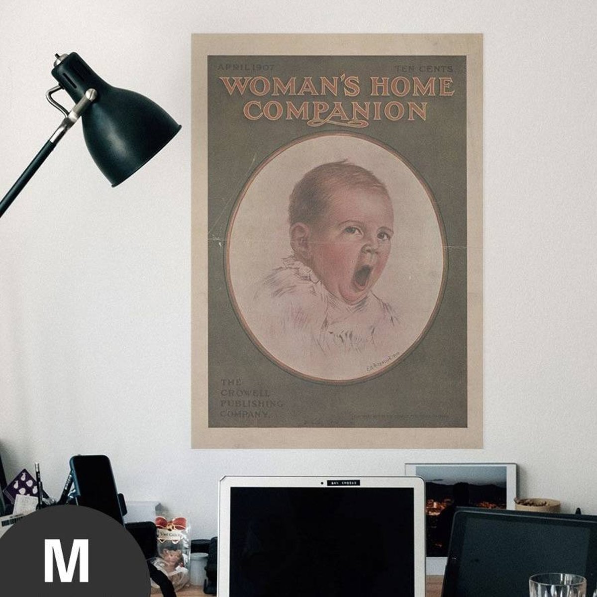 Hattan Art Poster Woman’s Home Companion, April 1907 / HP-00008 Hattan Art Poster Woman’s Home Companion, April 1907 / HP-00008