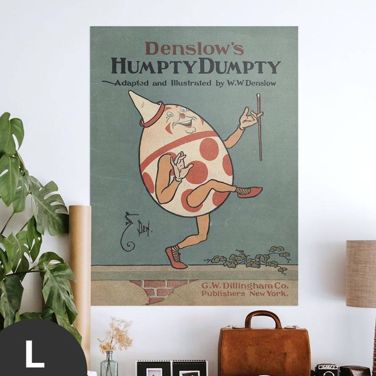 Hattan Art Poster Denslow's Humpty Dumpty / HP-00023 Hattan Art Poster Denslow's Humpty Dumpty / HP-00023