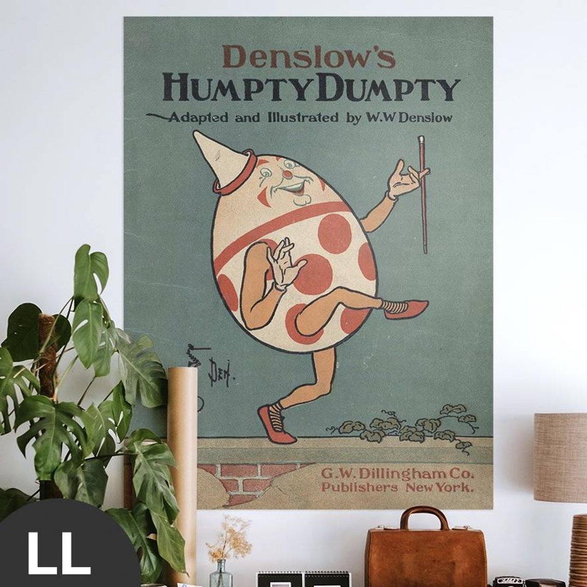 Hattan Art Poster Denslow's Humpty Dumpty / HP-00023 Hattan Art Poster Denslow's Humpty Dumpty / HP-00023