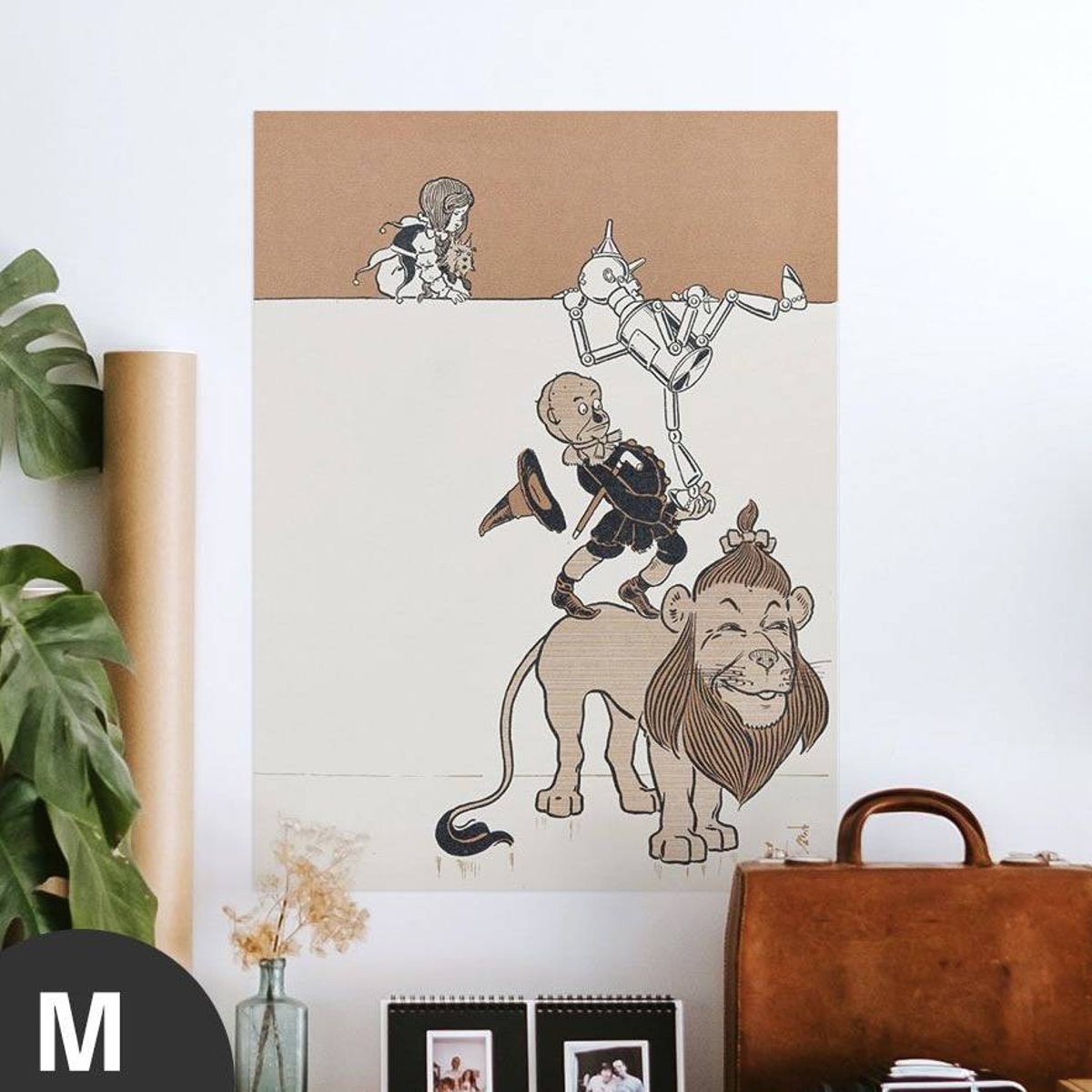 Hattan Art Poster The Wonderful Wizard of Oz Pl 4 / HP-00031 Hattan Art Poster The Wonderful Wizard of Oz Pl 4 / HP-00031