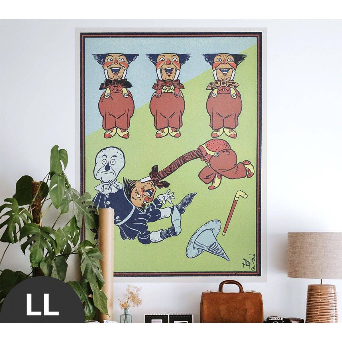 Hattan Art Poster Struck The Scarecrow / HP-00032 Hattan Art Poster Struck The Scarecrow / HP-00032