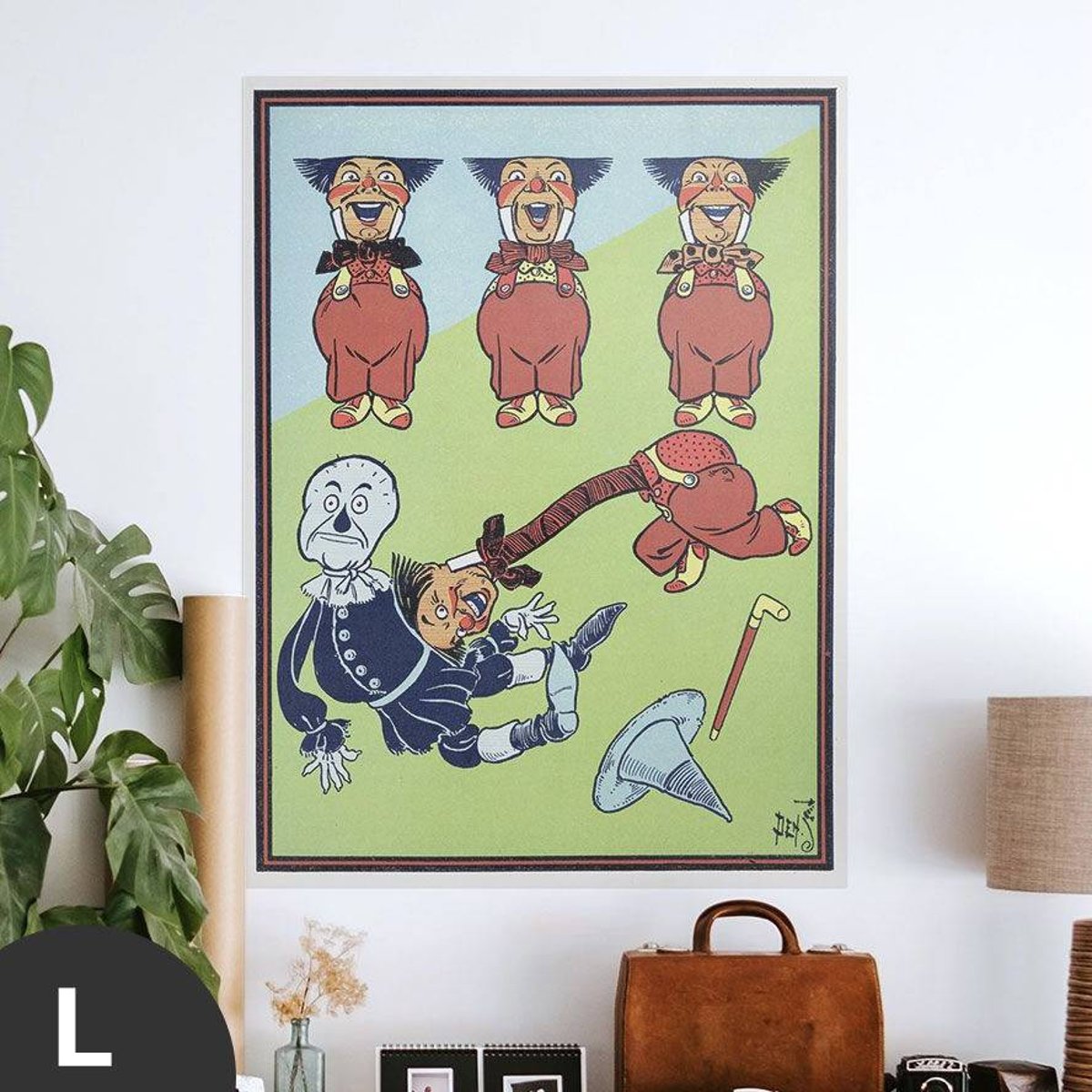 Hattan Art Poster Struck The Scarecrow / HP-00032 Hattan Art Poster Struck The Scarecrow / HP-00032