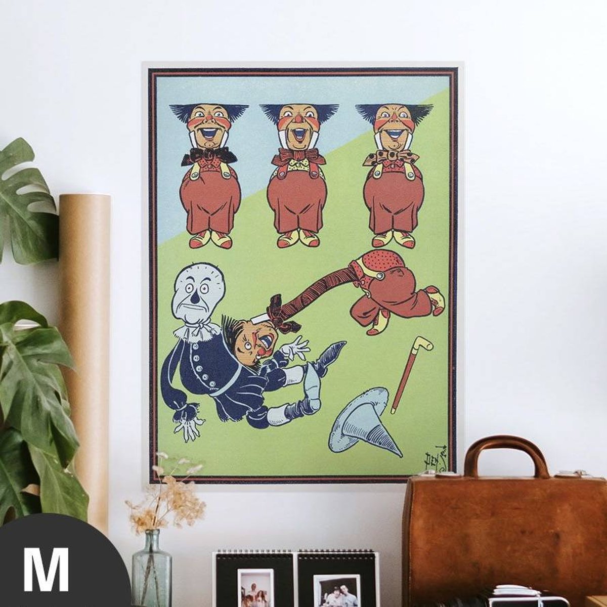 Hattan Art Poster Struck The Scarecrow / HP-00032 Hattan Art Poster Struck The Scarecrow / HP-00032