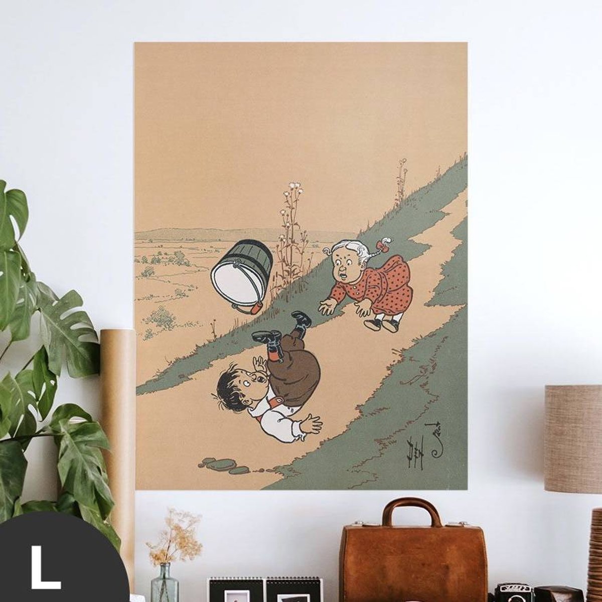 Hattan Art Poster Denslow’s Mother Goose Pl 43 / HP-00034 Hattan Art Poster Denslow’s Mother Goose Pl 43 / HP-00034