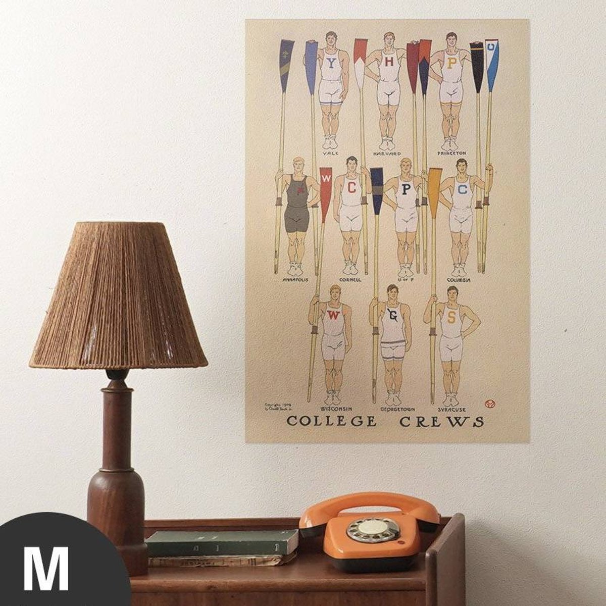 Hattan Art Poster College Crews / HP-00065 Hattan Art Poster College Crews / HP-00065