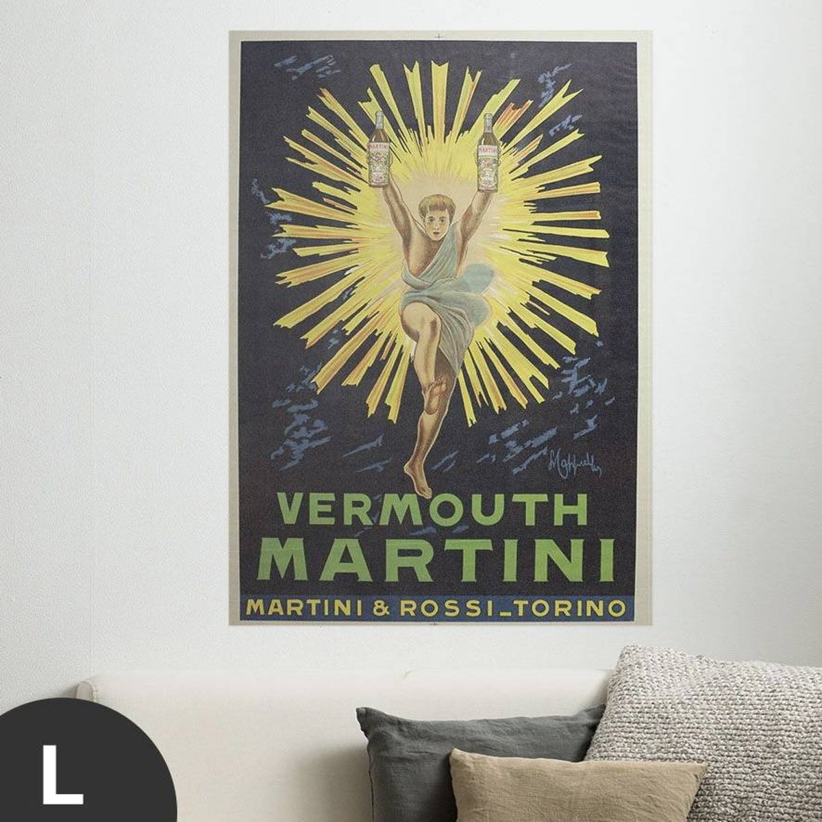 Hattan Art Poster Vermouth Martini / HP-00090 Hattan Art Poster Vermouth Martini / HP-00090
