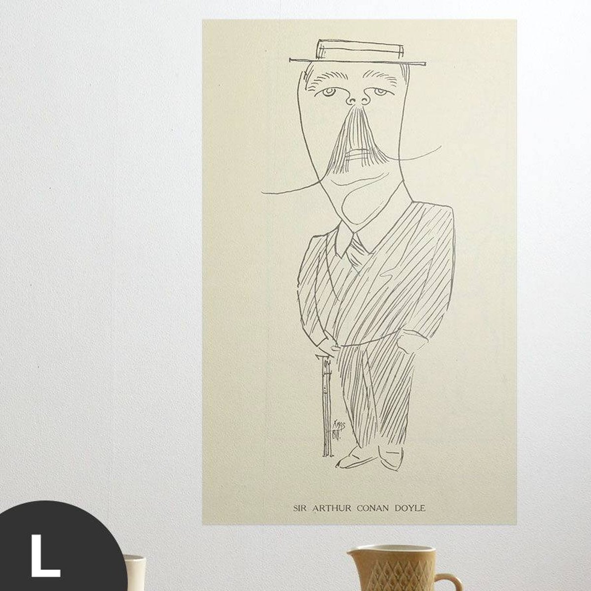 Hattan Art Poster Arthur Conan Doyle / HP-00102 Hattan Art Poster Arthur Conan Doyle / HP-00102