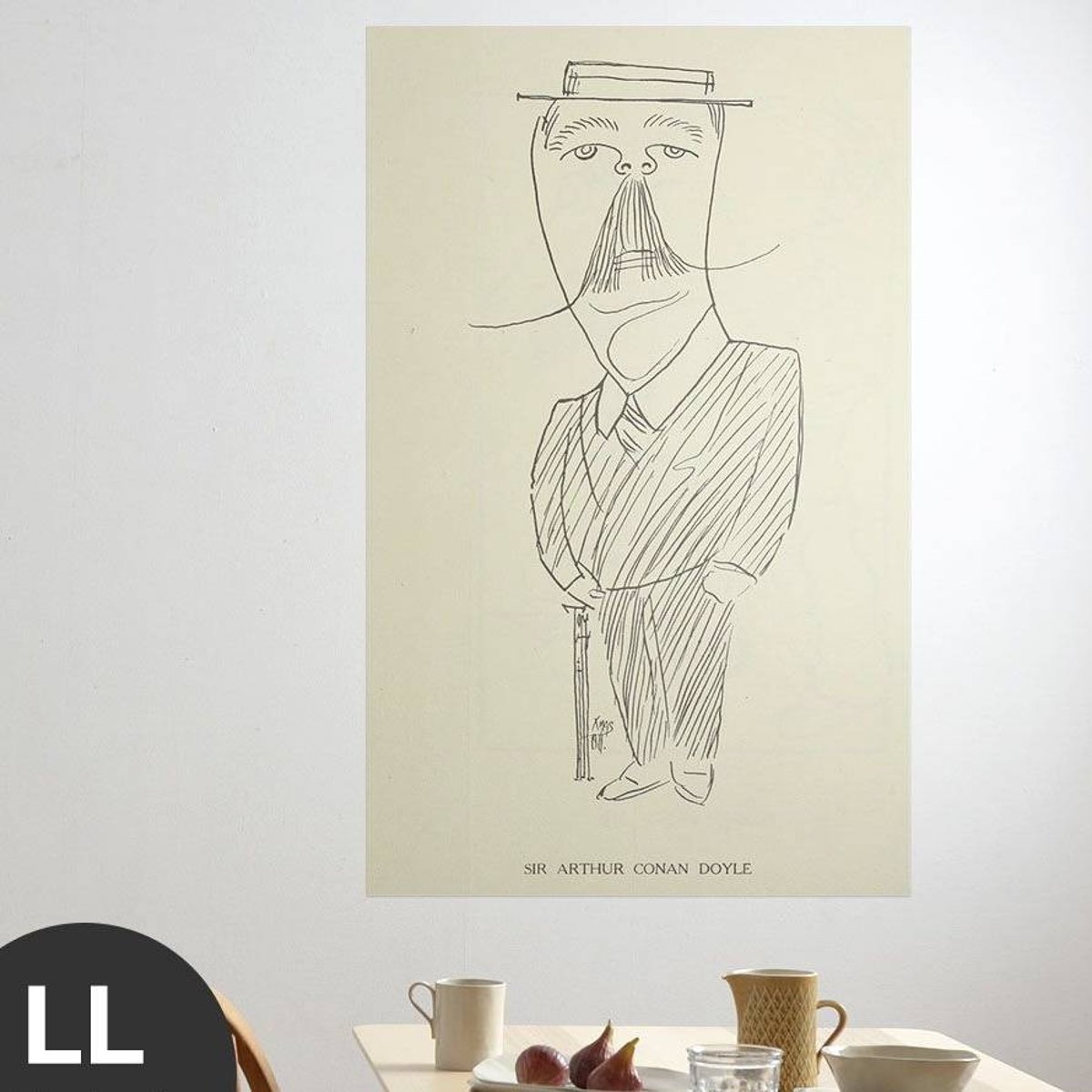 Hattan Art Poster Arthur Conan Doyle / HP-00102 Hattan Art Poster Arthur Conan Doyle / HP-00102