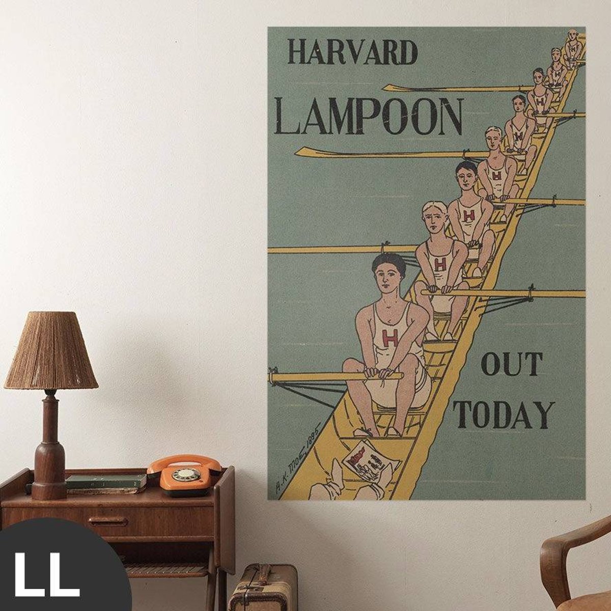 Hattan Art Poster Harvard Lampoon, Out Today / HP-00104 Hattan Art Poster Harvard Lampoon, Out Today / HP-00104