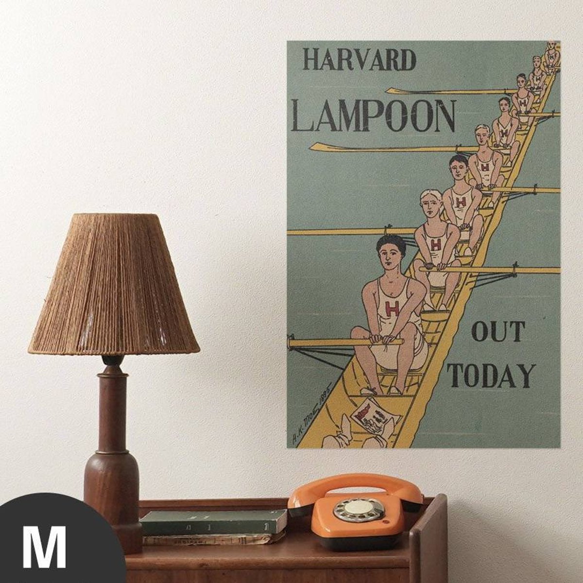 Hattan Art Poster Harvard Lampoon, Out Today / HP-00104 Hattan Art Poster Harvard Lampoon, Out Today / HP-00104