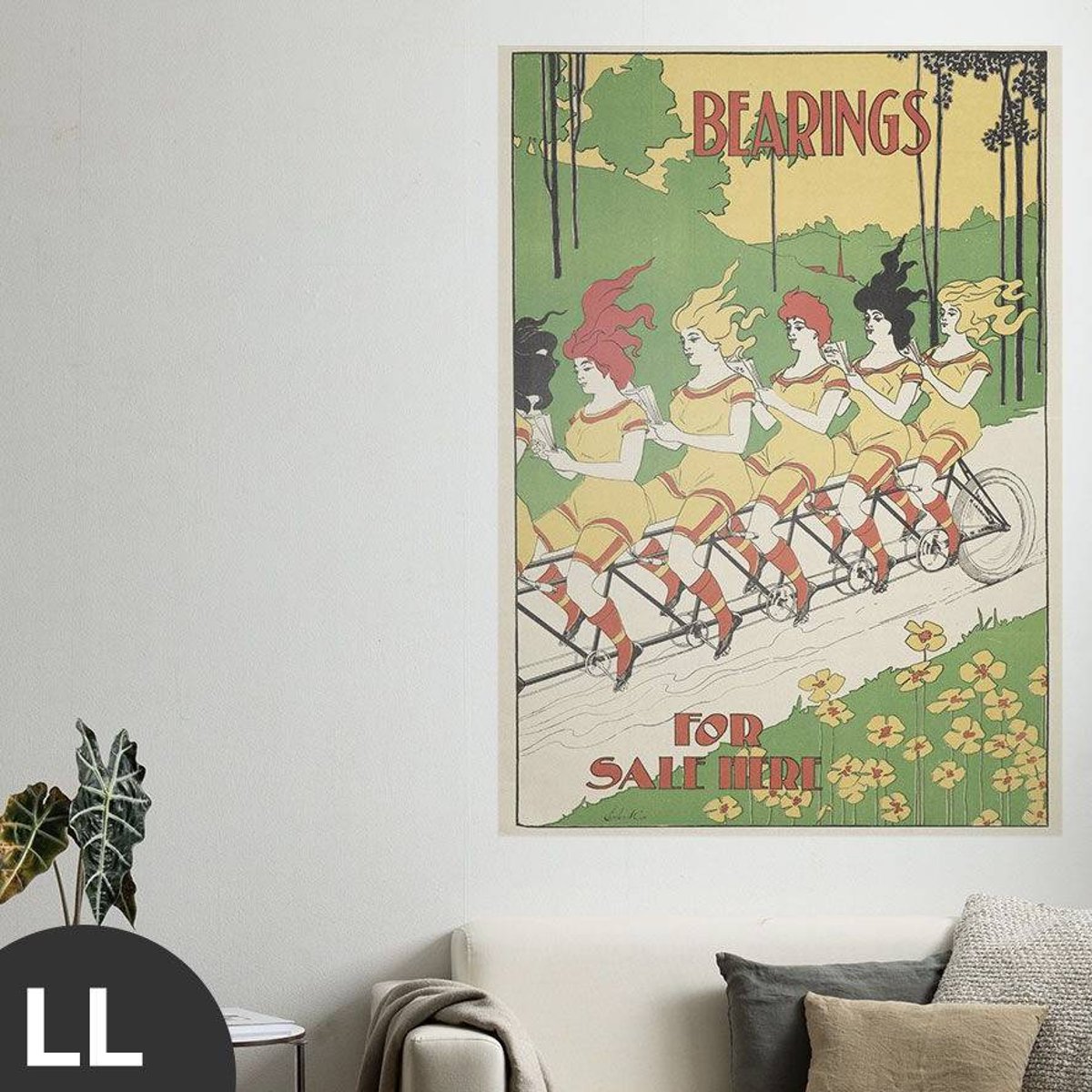 Hattan Art Poster Bearings, For Sale Here / HP-00107 Hattan Art Poster Bearings, For Sale Here / HP-00107