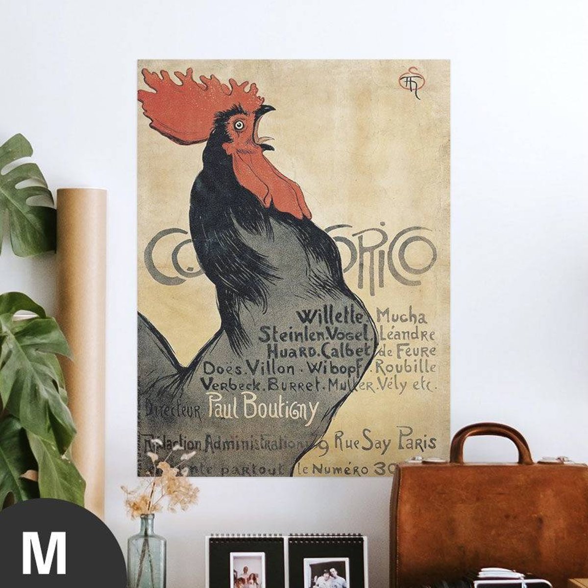 Hattan Art Poster Cocorico / HP-00175 Hattan Art Poster Cocorico / HP-00175