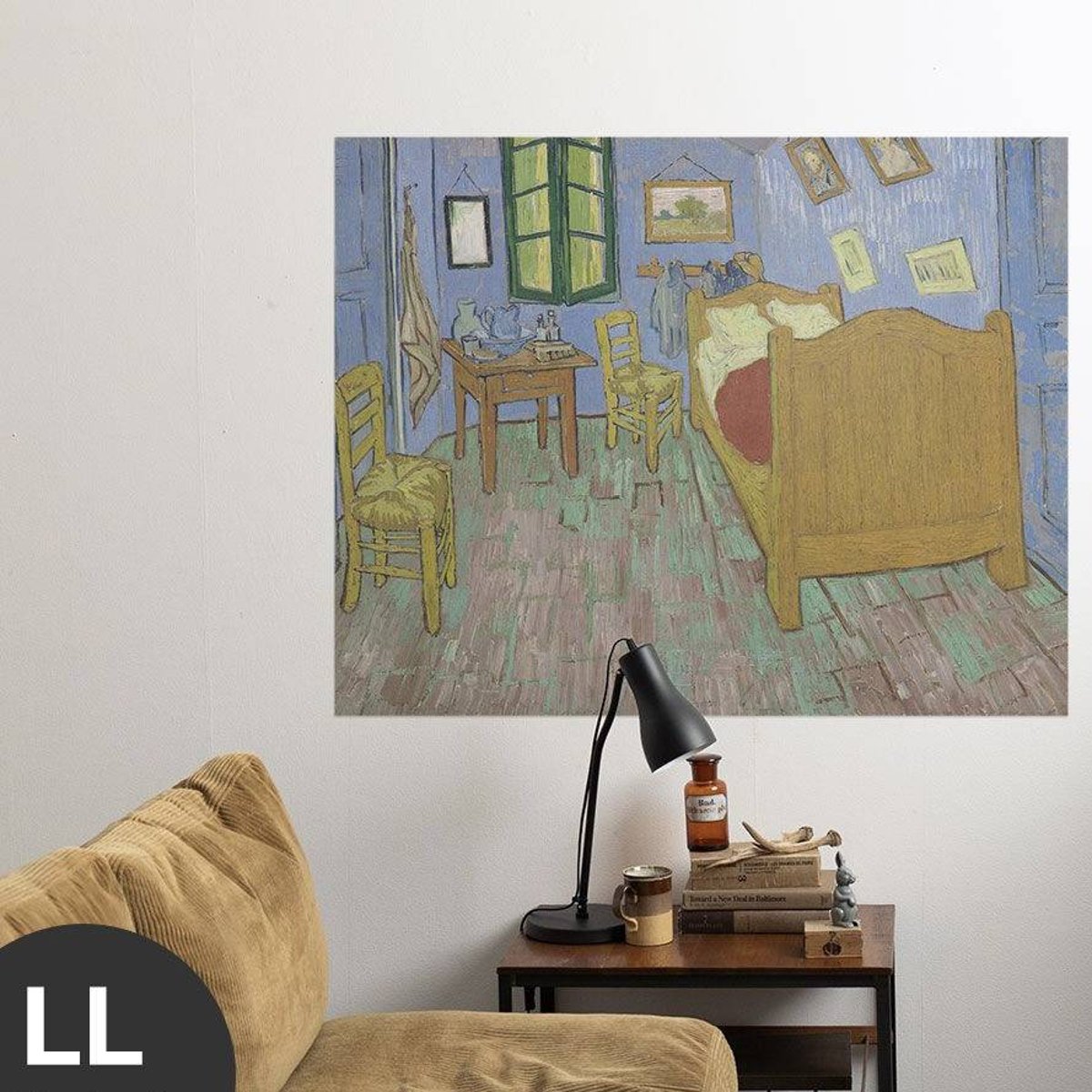 Hattan Art Poster Van Gogh The Bedroom / HP-00176 Hattan Art Poster Van Gogh The Bedroom / HP-00176