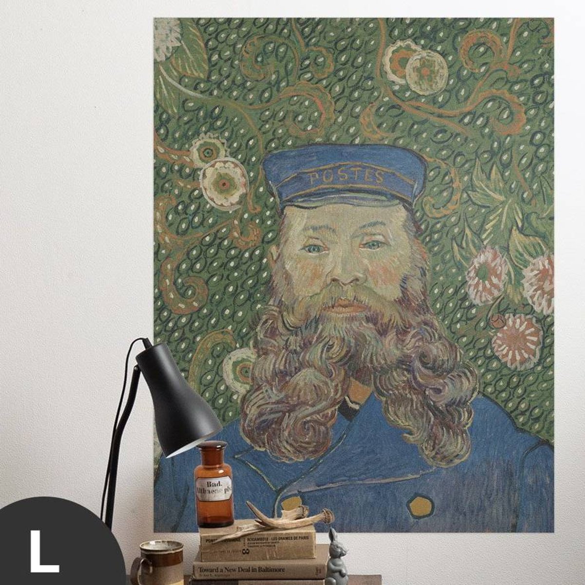 Hattan Art Poster Van Gogh Portrait of Joseph Roulin / HP-00181 Hattan Art Poster Van Gogh Portrait of Joseph Roulin / HP-00181