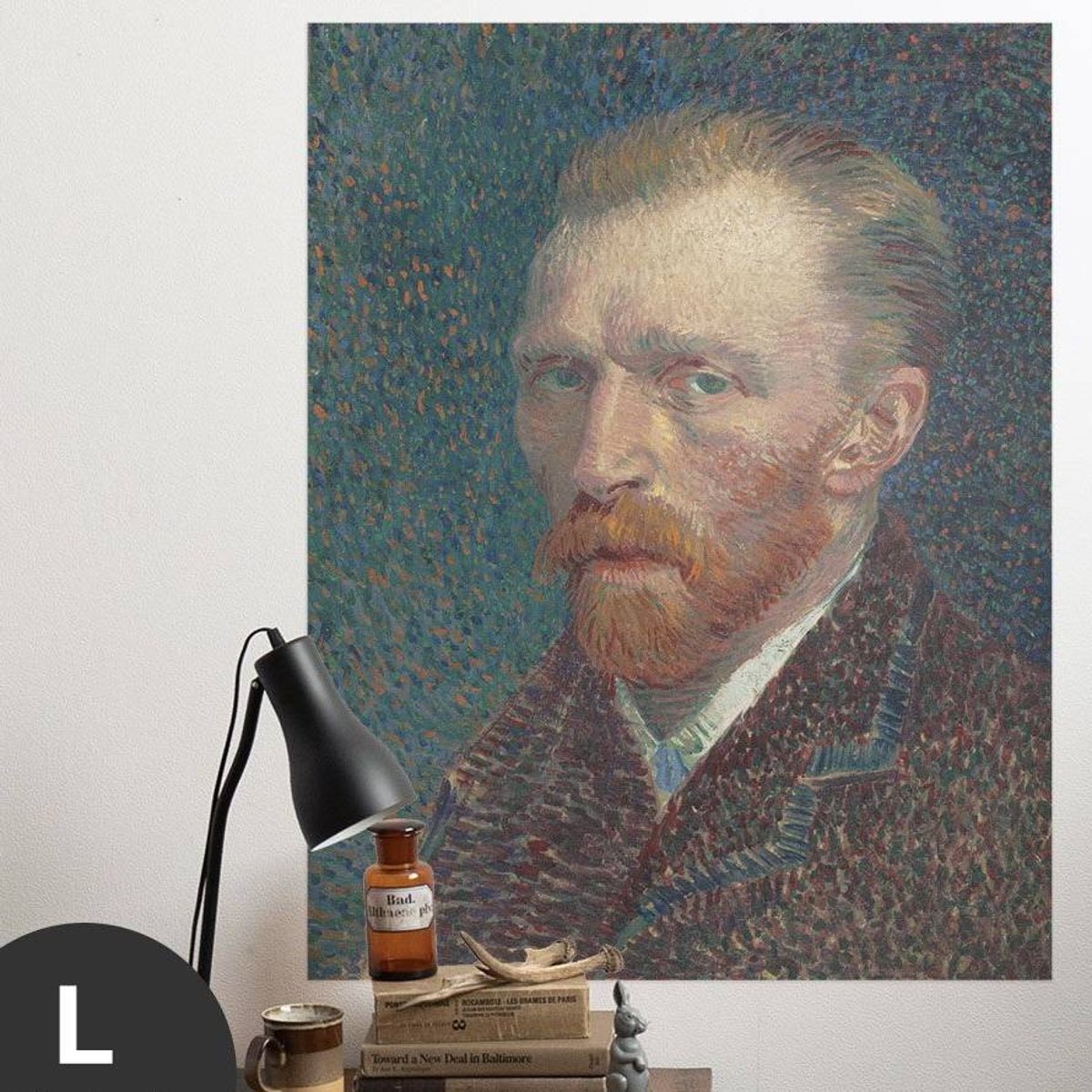 Hattan Art Poster Van Gogh Self-Portrait / HP-00182 Hattan Art Poster Van Gogh Self-Portrait / HP-00182