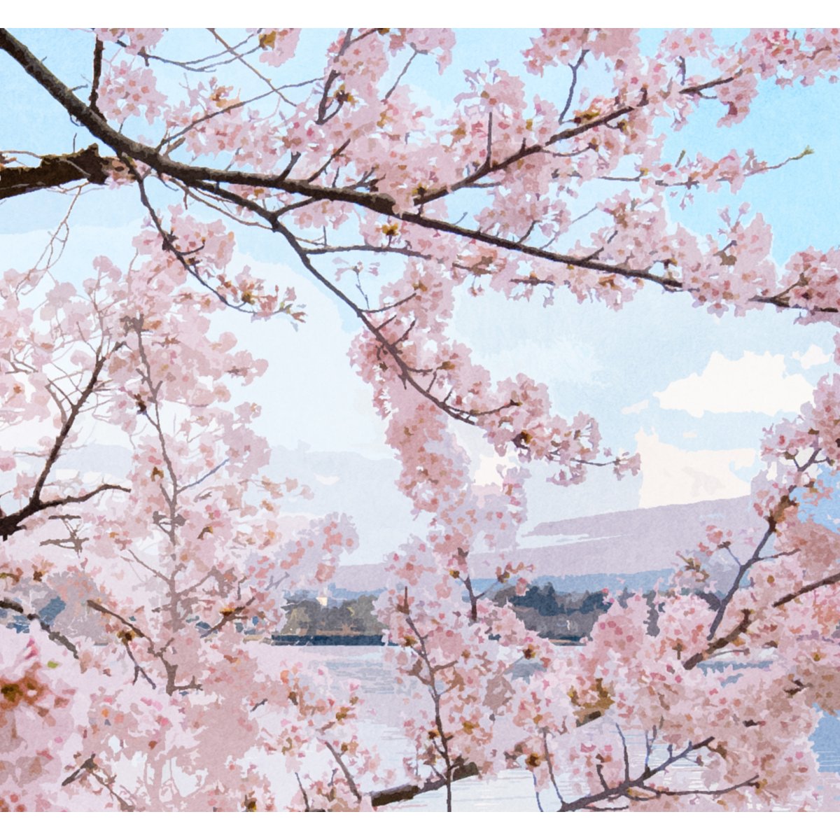 Honpo | Painting of Flowering Season Honpo | Painting of Flowering Season