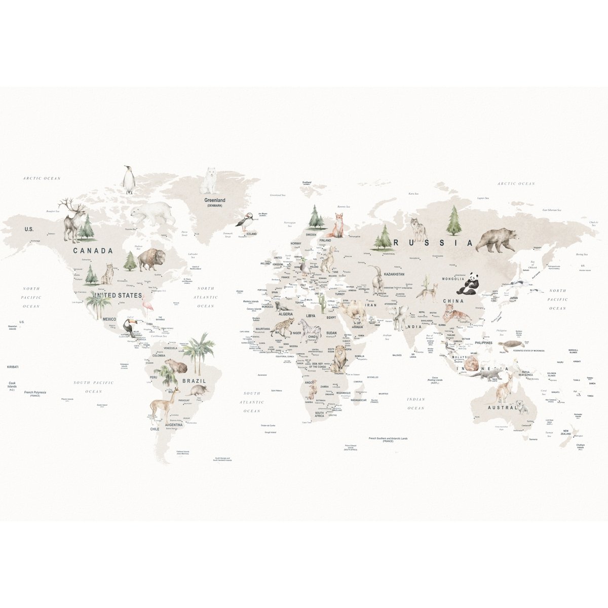 Honpo | Wildlife Map | HO-0089 Honpo | Wildlife Map | HO-0089