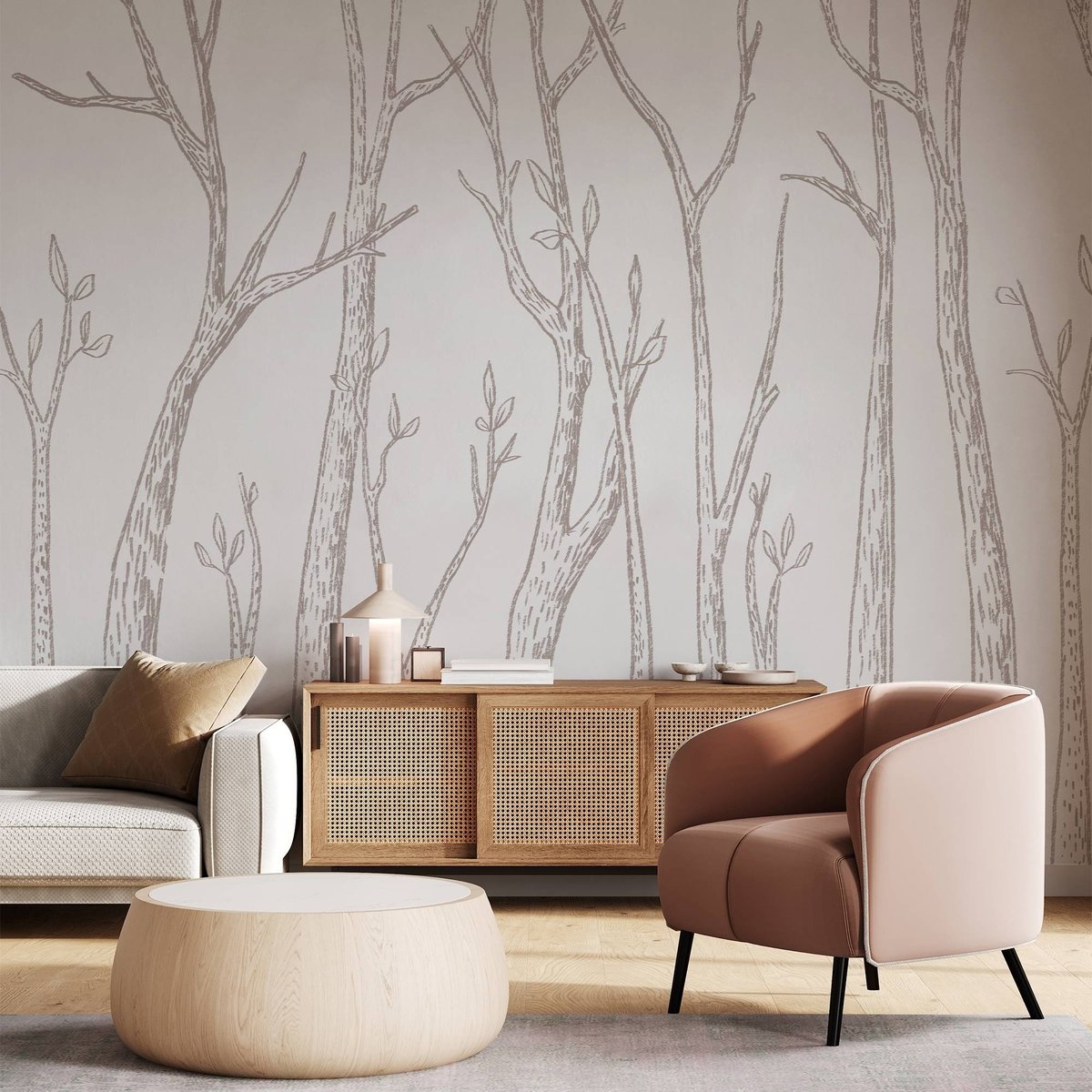 Honpo | River Birch Trees | HO-0079 Honpo | River Birch Trees | HO-0079