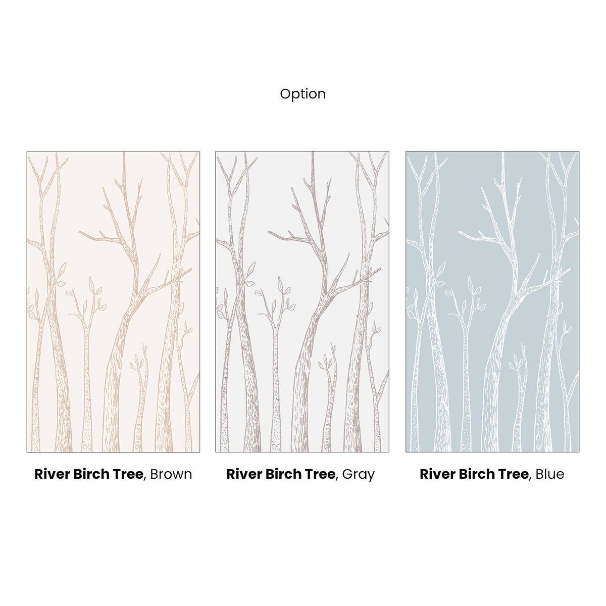 Honpo | River Birch Trees | HO-0079 Honpo | River Birch Trees | HO-0079