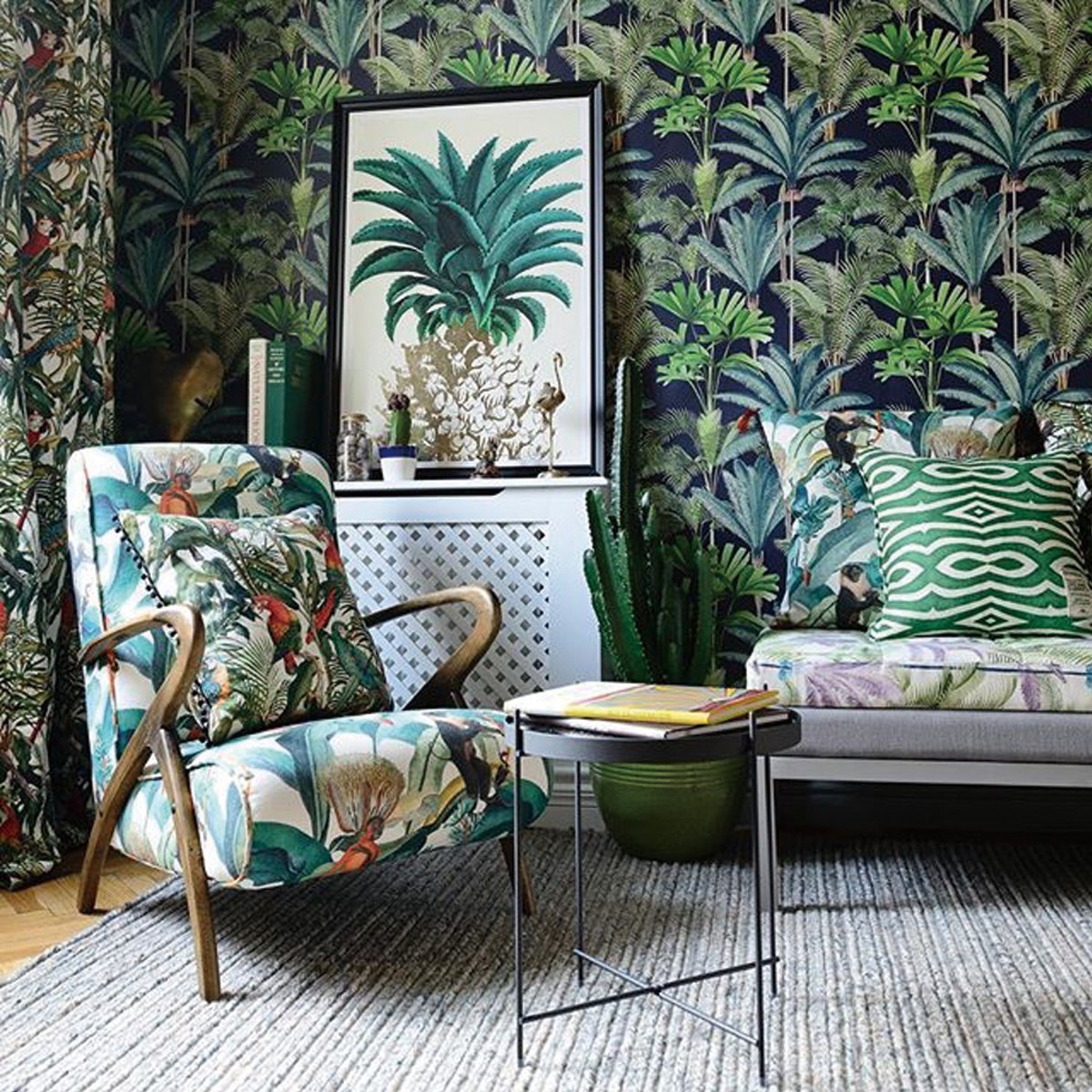 MINDTHEGAP | PALMERAS Anthracite | WP20362 MINDTHEGAP | PALMERAS Anthracite | WP20362