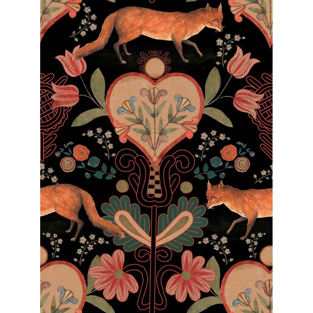 MINDTHEGAP | Transylvanian Roots | THE VIXEN Anthracite | WP20553 MINDTHEGAP | Transylvanian Roots | THE VIXEN Anthracite | WP20553