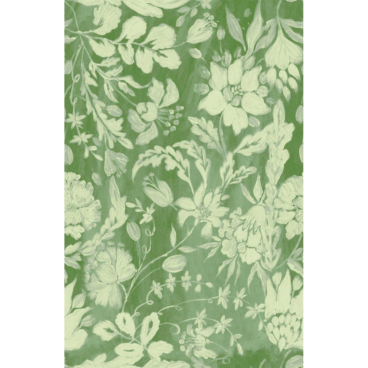 MINDTHEGAP | Transylvanian Roots | FLOWERY ORNAMENT Bud Green | WP30035 MINDTHEGAP | Transylvanian Roots | FLOWERY ORNAMENT Bud Green | WP30035