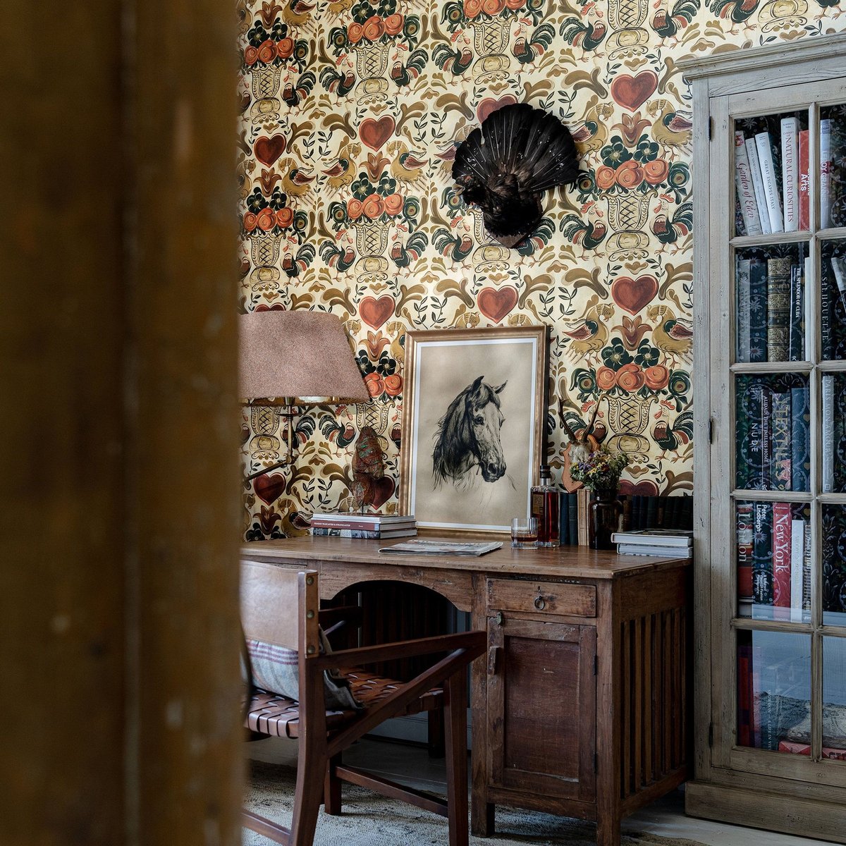 MINDTHEGAP | TYROL APRES-SKI HOME COLLECTION | GOLDENE HENNE Wallpaper | WP20686 MINDTHEGAP | TYROL APRES-SKI HOME COLLECTION | GOLDENE HENNE Wallpaper | WP20686