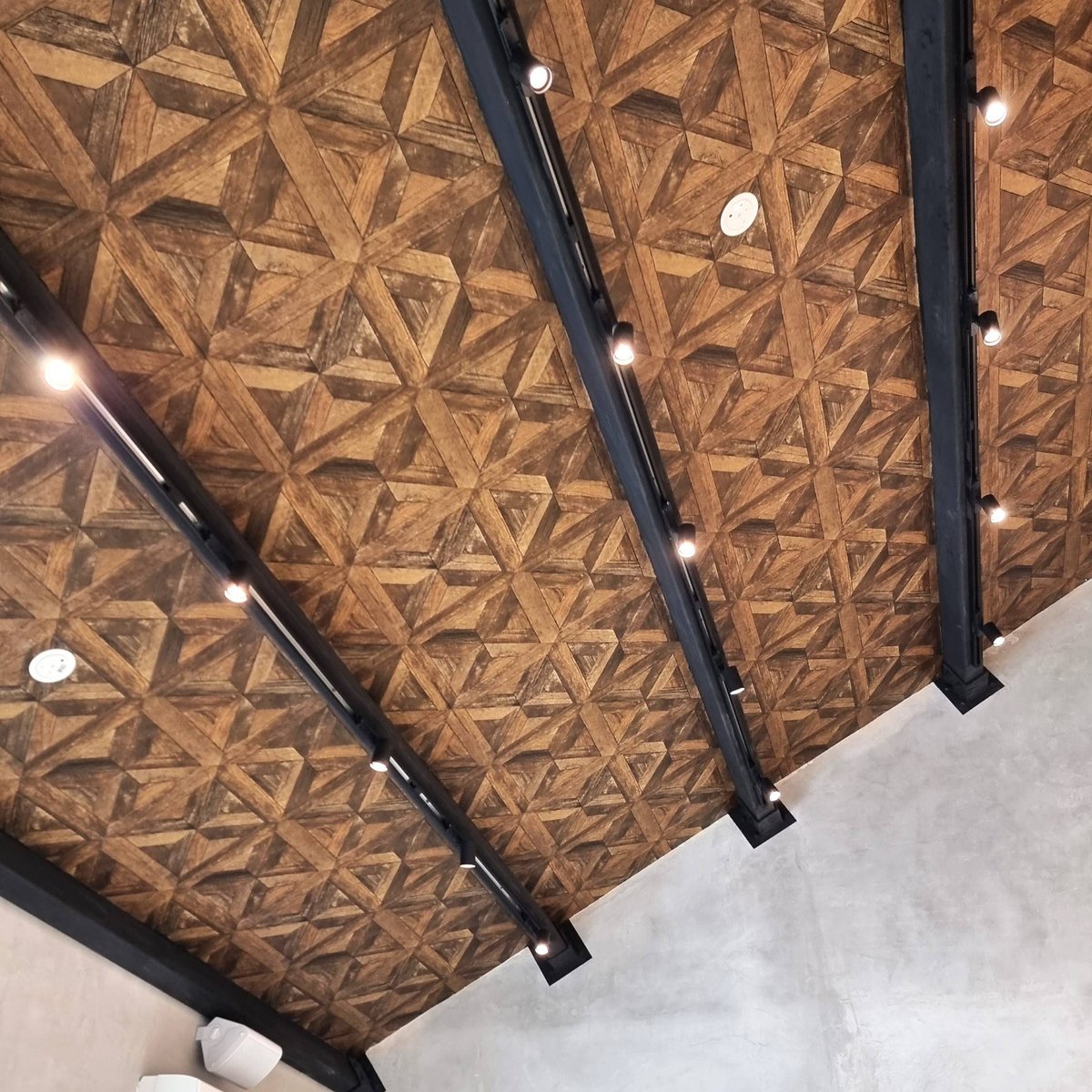 HONPO Original Design - Parquet Cushion Floor Sheet-Vintage Oak HONPO Original Design - Parquet Cushion Floor Sheet-Vintage Oak