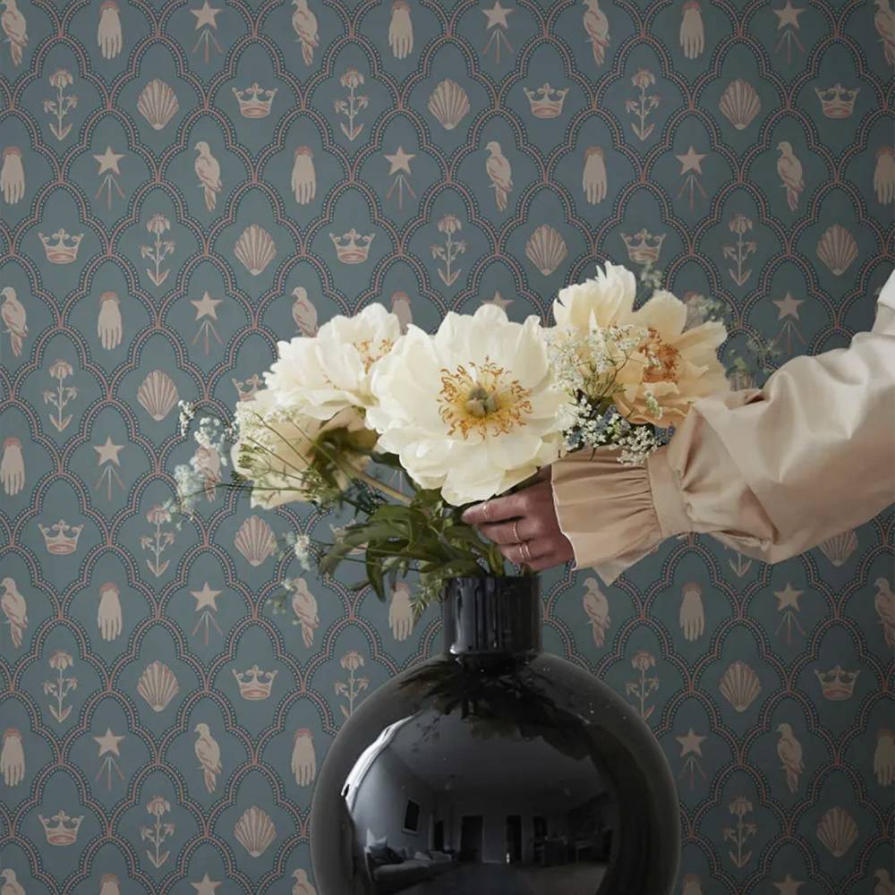 Sandberg | Turtledove Barn | Indigo Blue | S10272 Sandberg | Turtledove Barn | Indigo Blue | S10272