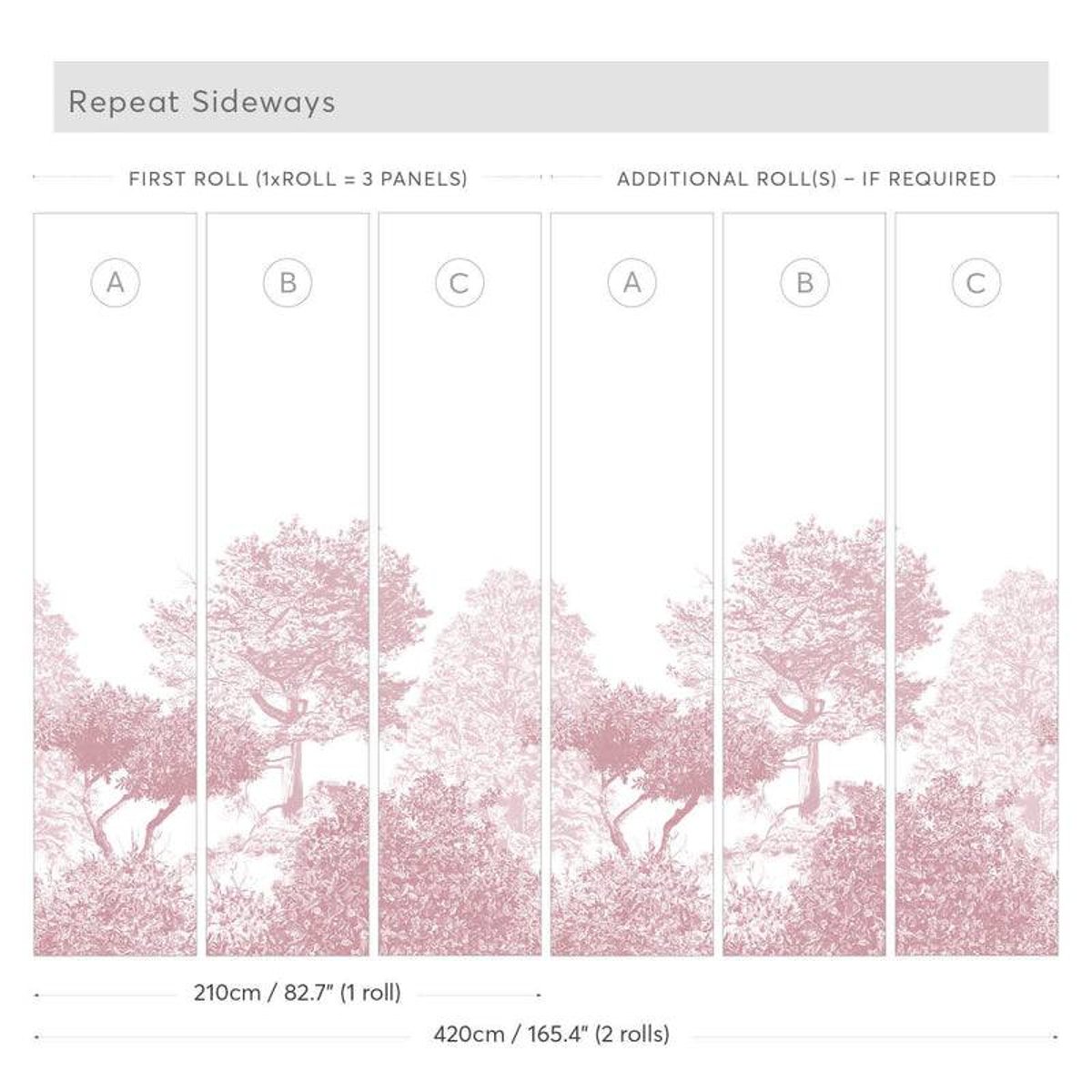 Classic Hua Trees Burgundy | Sian Zeng Classic Hua Trees Burgundy | Sian Zeng