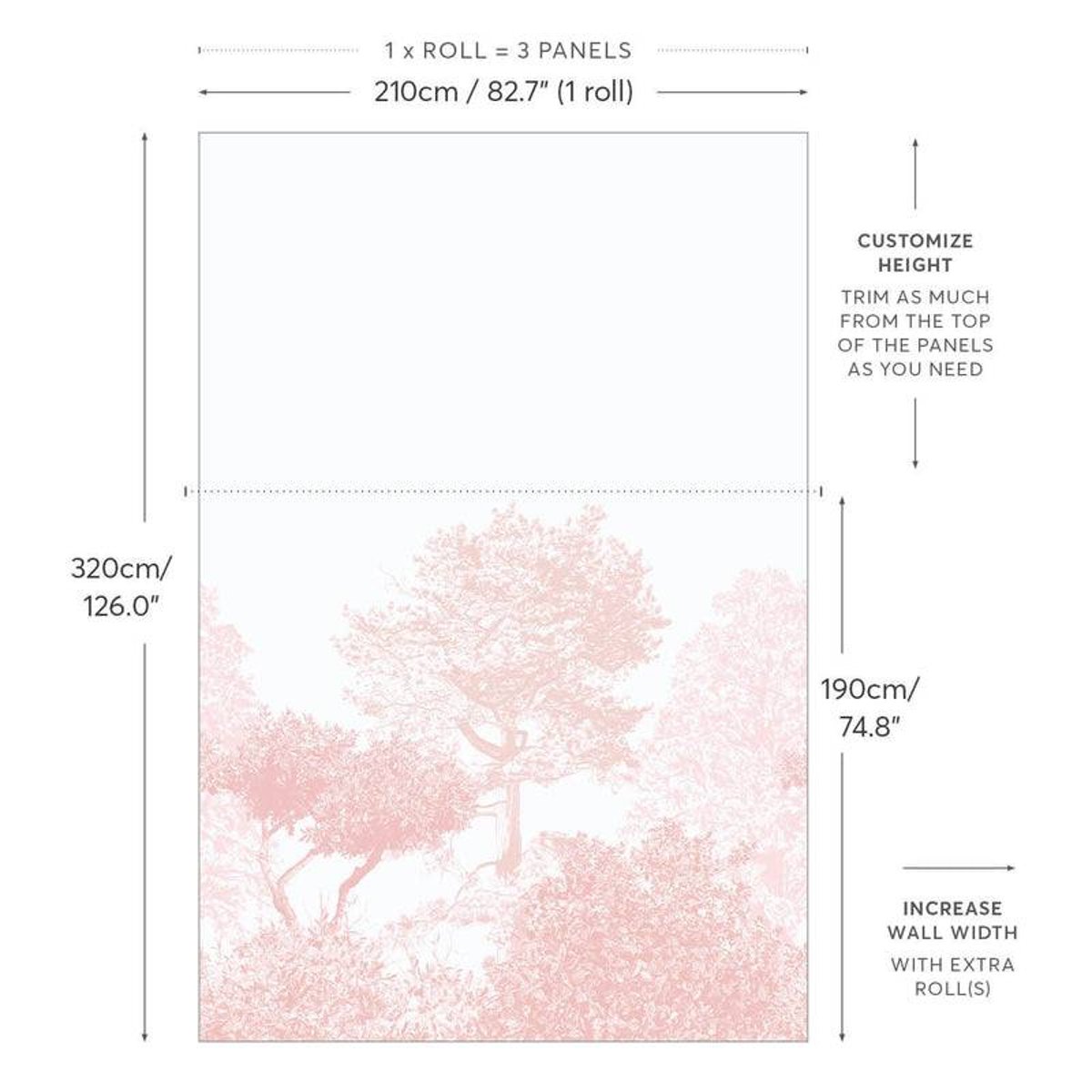Classic Hua Trees Pink | Sian Zeng Classic Hua Trees Pink | Sian Zeng