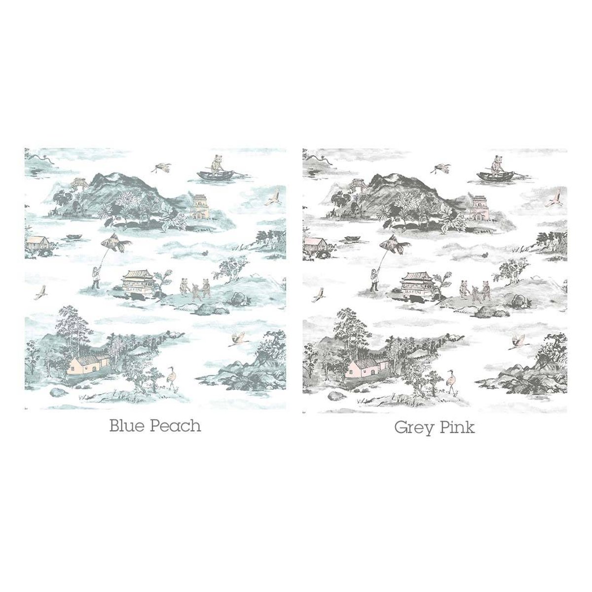 Mountain Blue Peach | Sian Zeng Mountain Blue Peach | Sian Zeng