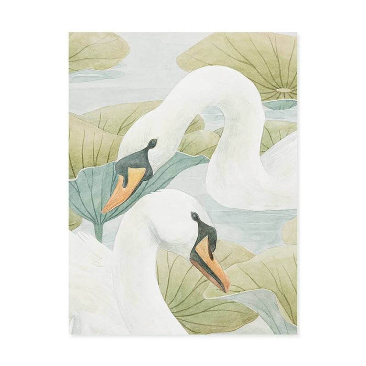 Classic Swan Lake Green | Sian Zeng Classic Swan Lake Green | Sian Zeng