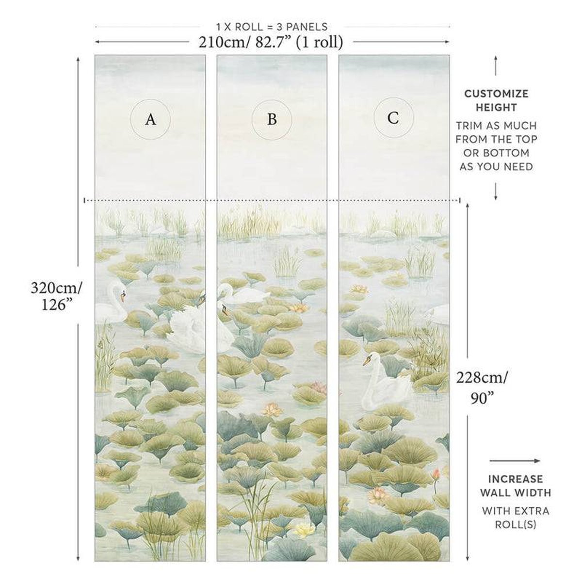 Classic Swan Lake Green | Sian Zeng Classic Swan Lake Green | Sian Zeng