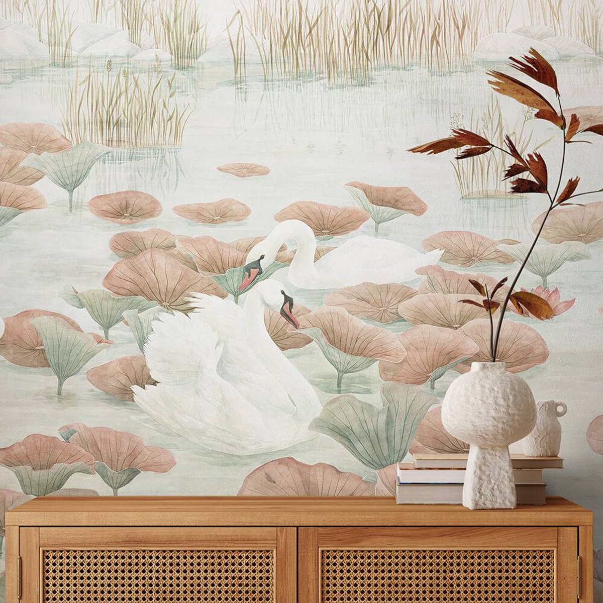 Classic Swan Lake Terracotta | Sian Zeng Classic Swan Lake Terracotta | Sian Zeng