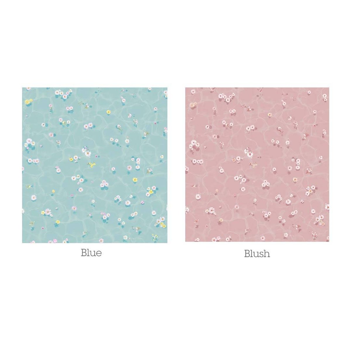 Floral Bath Blush Wallpaper | SIAN ZENG Floral Bath Blush Wallpaper | SIAN ZENG