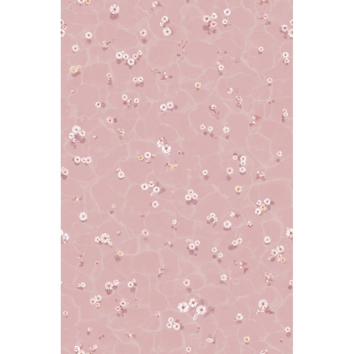 Floral Bath Blush Wallpaper | SIAN ZENG Floral Bath Blush Wallpaper | SIAN ZENG