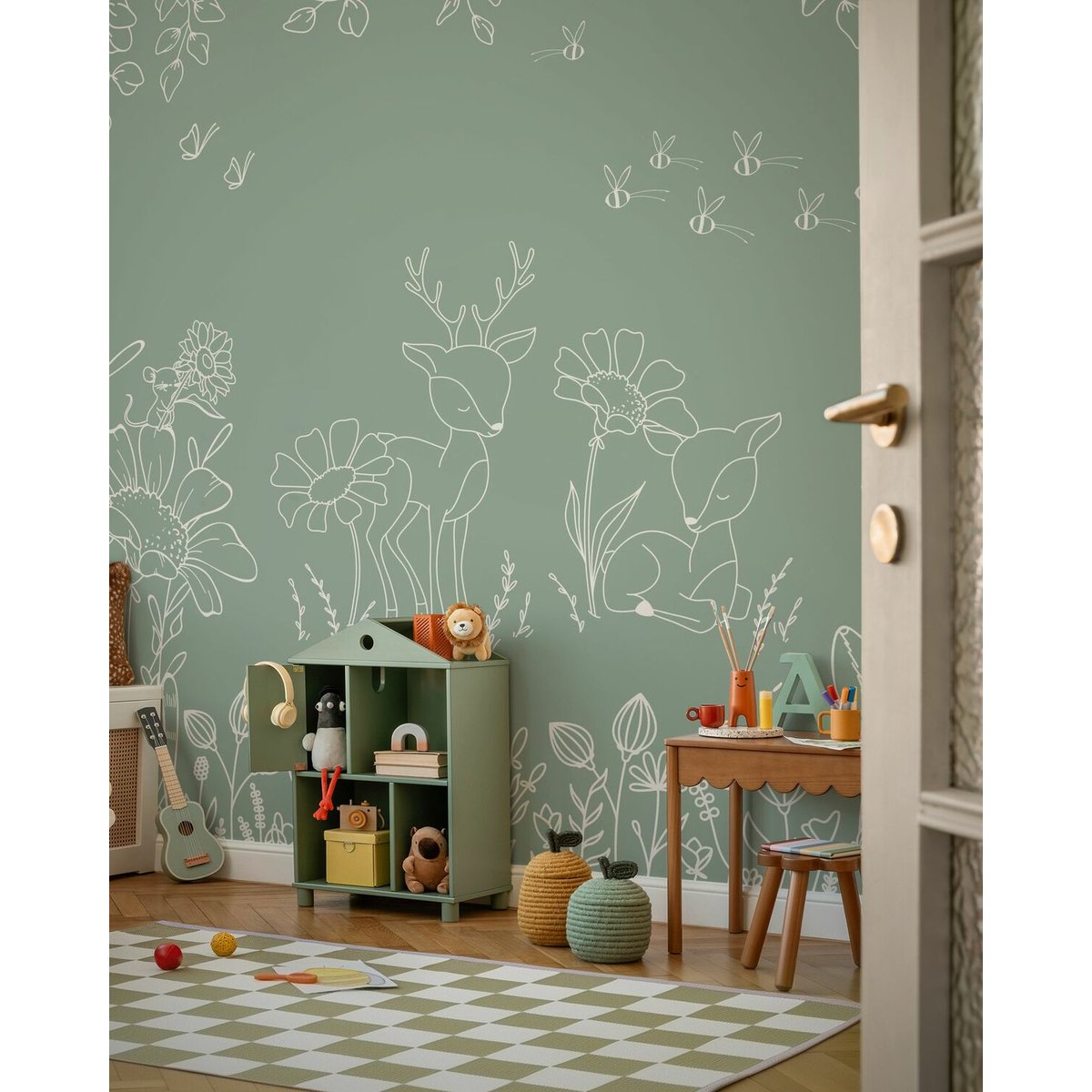 Oliver Robins | Deer Doodles I Oliver Robins | Deer Doodles I