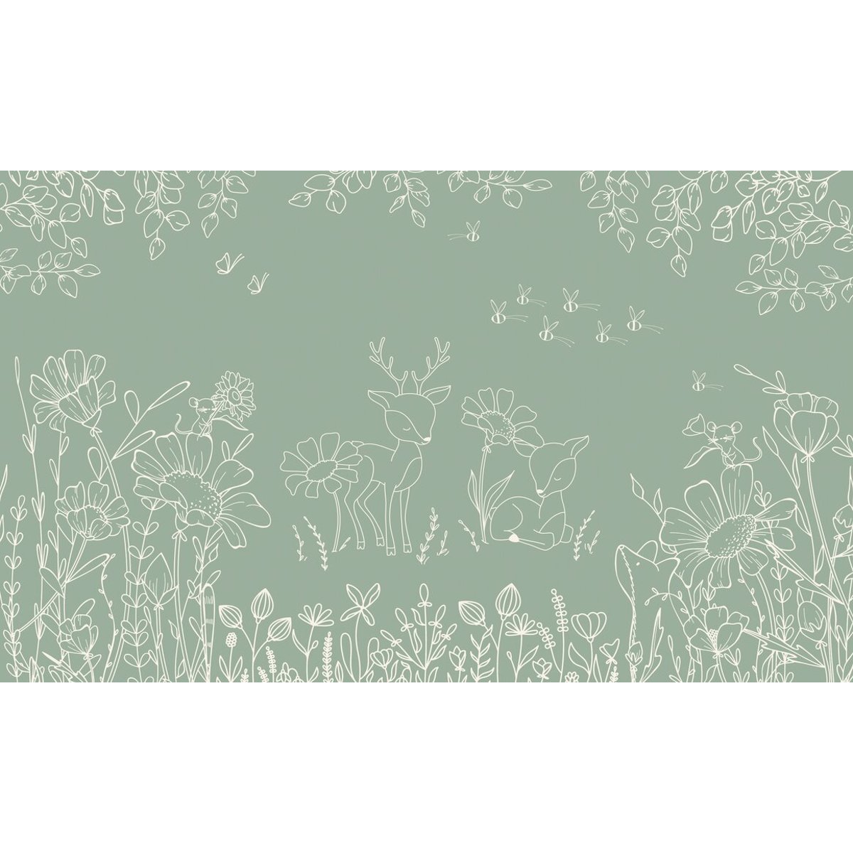 Oliver Robins | Deer Doodles I Oliver Robins | Deer Doodles I