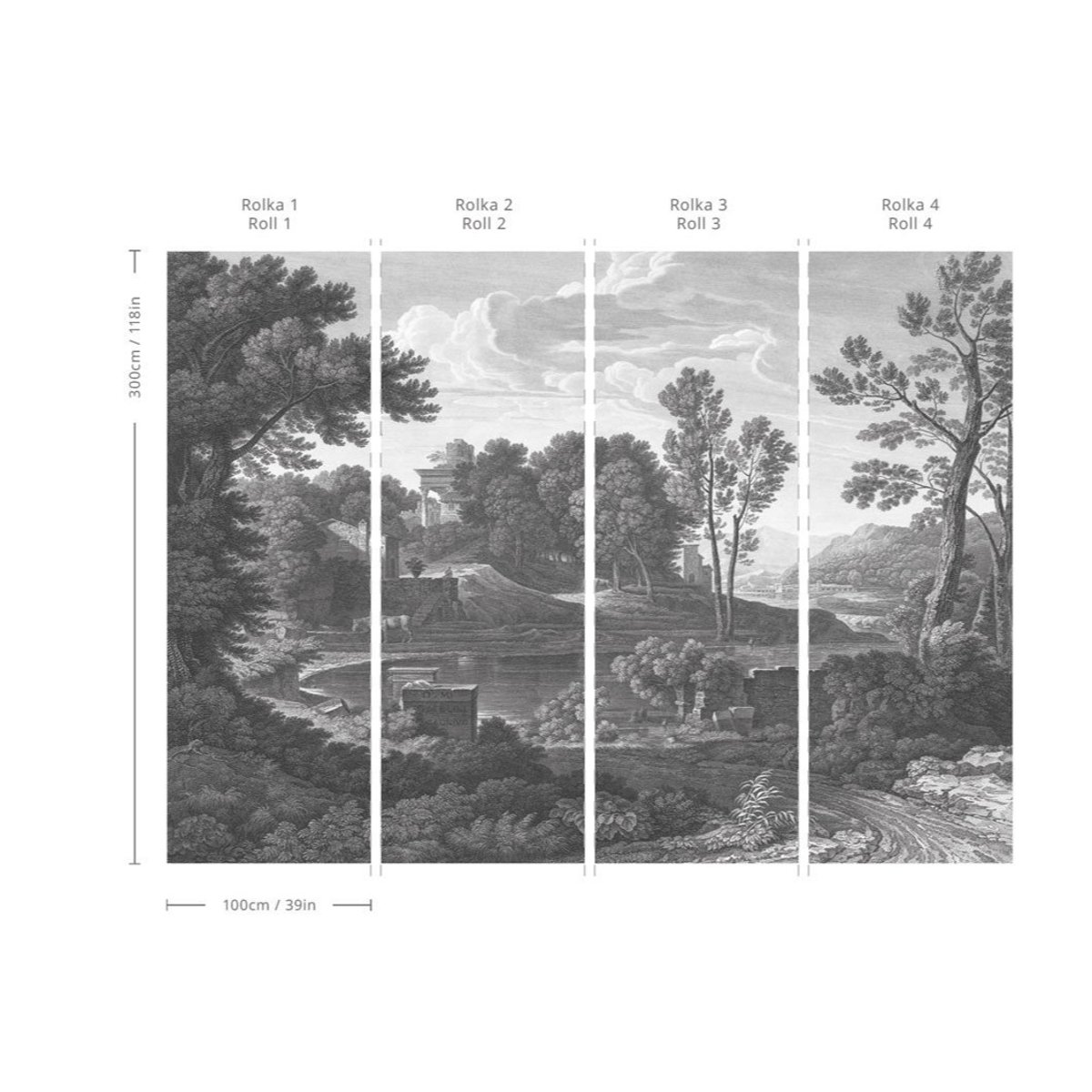 Wallcolors | Ancient Riverside Grove Wallcolors | Ancient Riverside Grove