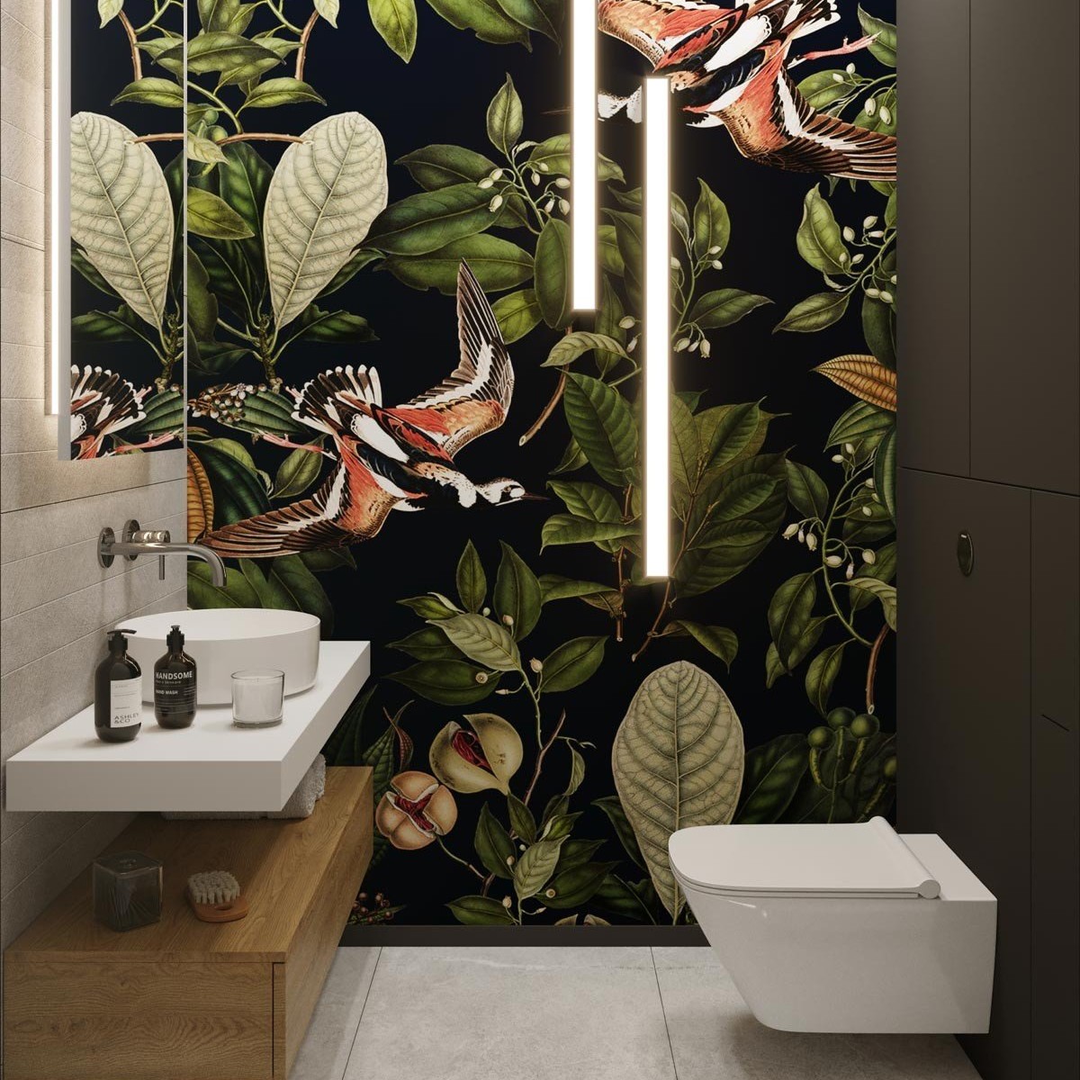 Wallcolors | Orange Bird Wallcolors | Orange Bird