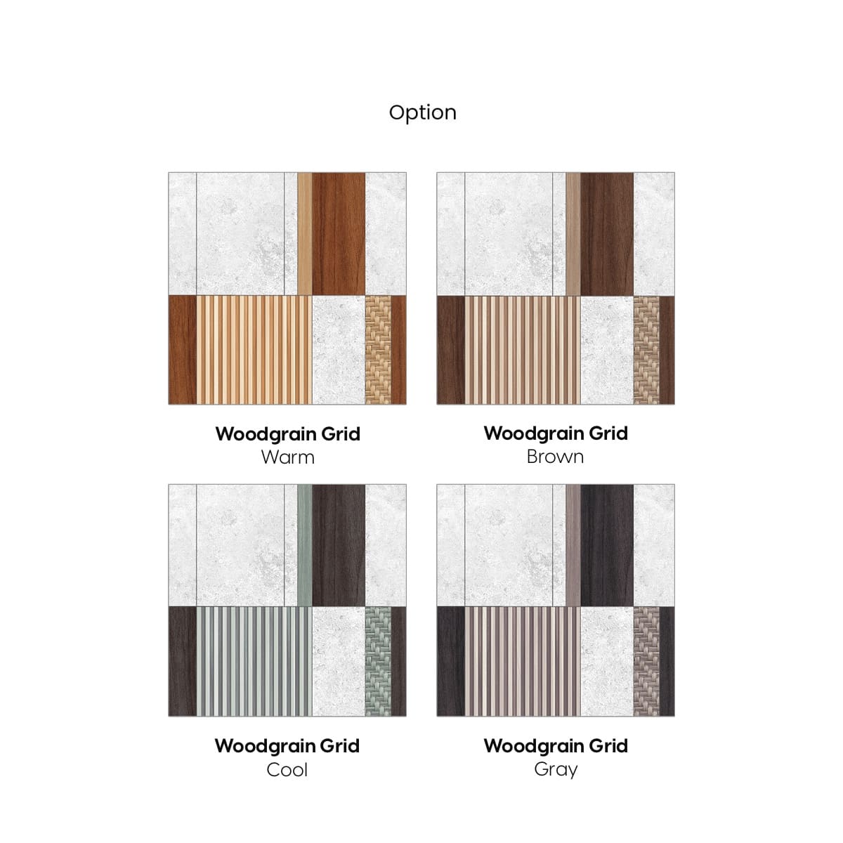 Honpo | Woodgrain Grid Honpo | Woodgrain Grid