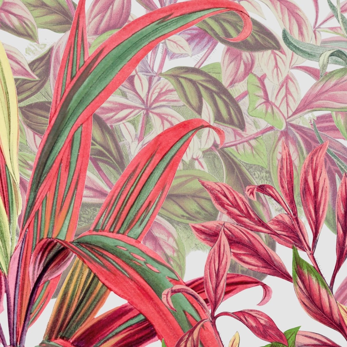 Honpo | Botanical in Red | HO-0038 Honpo | Botanical in Red | HO-0038