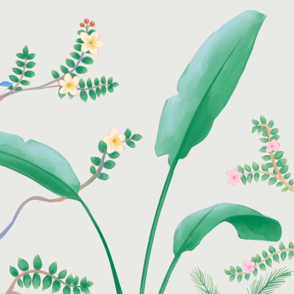 Honpo | Chinoiserie Jungle Land Honpo | Chinoiserie Jungle Land